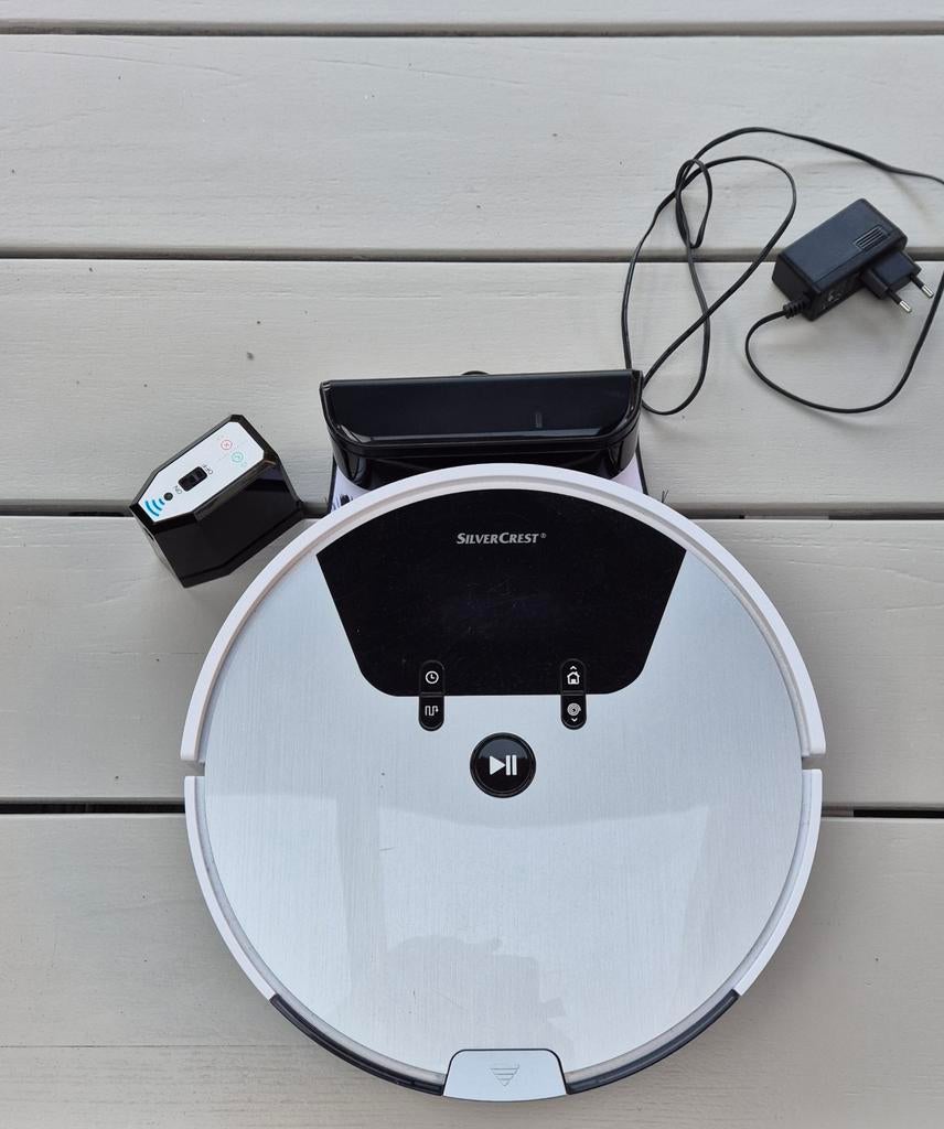 SilverCrest Robotstofzuiger - Slim en Efficiënt, Ophalen of Verzenden, Zo goed als nieuw, Robotstofzuiger, Minder dan 1200 watt