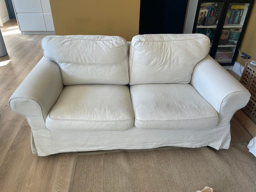 Bank Ektorp 2-zits, Huis en Inrichting, Ophalen, Gebruikt, 150 tot 200 cm, Tweepersoons