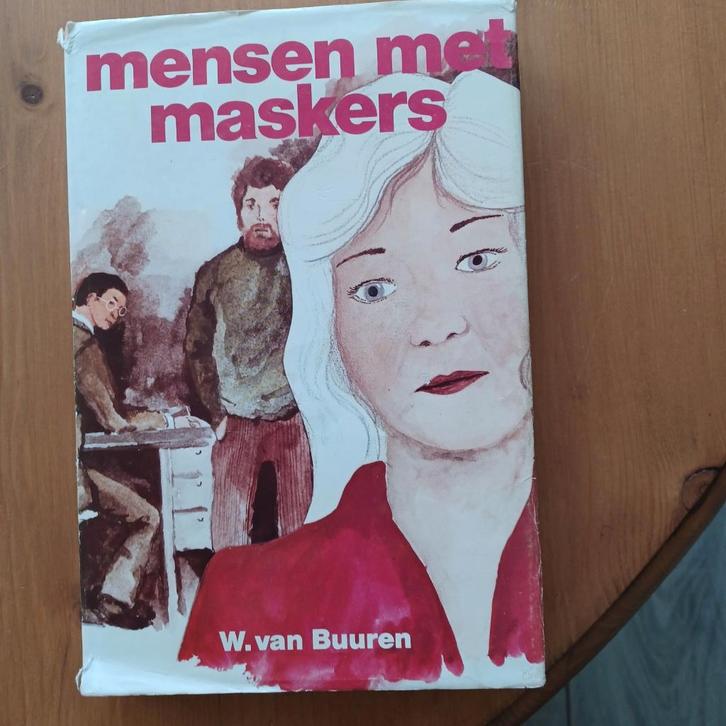 Mensen met maskers, Boeken, Romans, Gelezen, Nederland, Ophalen of Verzenden