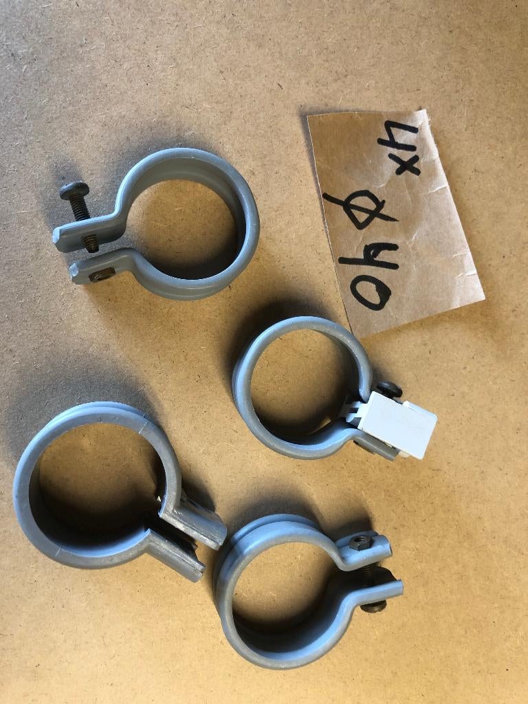 Muurbeugel/buisklemmen PVC, Pvc, Overige typen, Nieuw, Ophalen of Verzenden