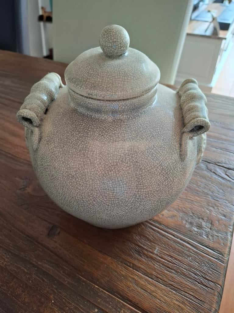 Decoratieve pot, Ophalen, Zo goed als nieuw