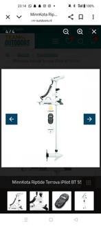 Minn Kota Riptide 55 lbs, 153cm schachtlengte, Ophalen of Verzenden