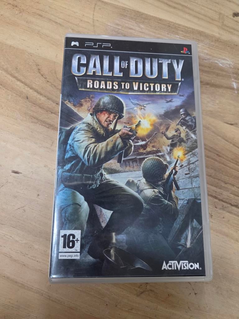 Call of Duty: Roads to Victory PSP - Zo goed als nieuw, Spelcomputers en Games, Shooter, 1 speler, Ophalen of Verzenden, Zo goed als nieuw