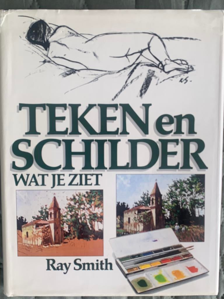 Teken en schilderboek, Boeken, Ophalen of Verzenden, Zo goed als nieuw, Tekenen en Schilderen