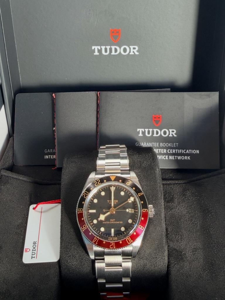 Tudor Black Bay 58 GMT M7939G1A0NRU-0001 Nieuw, Staal, Staal, Polshorloge, Nieuw