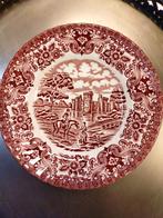 Vintage Staffordshire Royal tudor borden, Ophalen of Verzenden