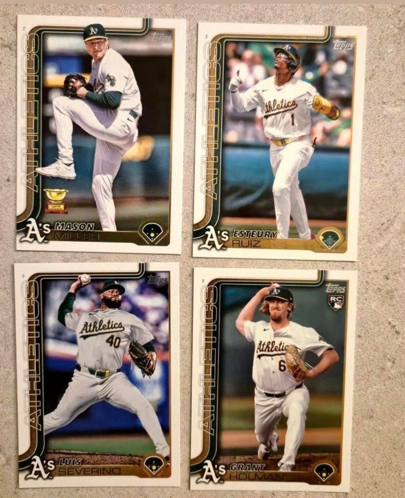 Te koop div Topps honkbal kaarten, Ophalen of Verzenden, Meerdere plaatjes