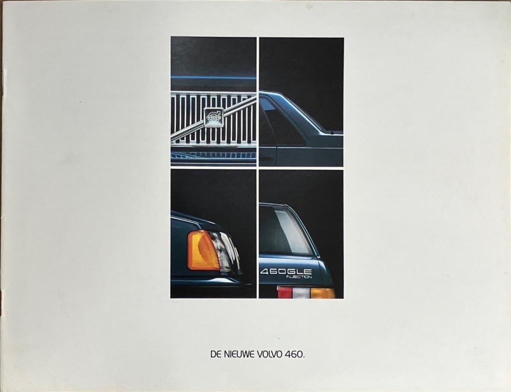Folder nieuwe Volvo 460 8 bladzijden, uitgegeven rond 1990., Ophalen of Verzenden, Zo goed als nieuw, Volvo
