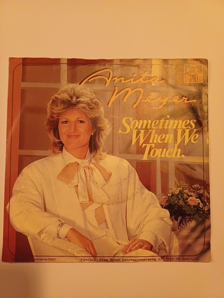 Anita Meyer - Somtimes when we toch, 7 inch, Single, Ophalen of Verzenden, Zo goed als nieuw