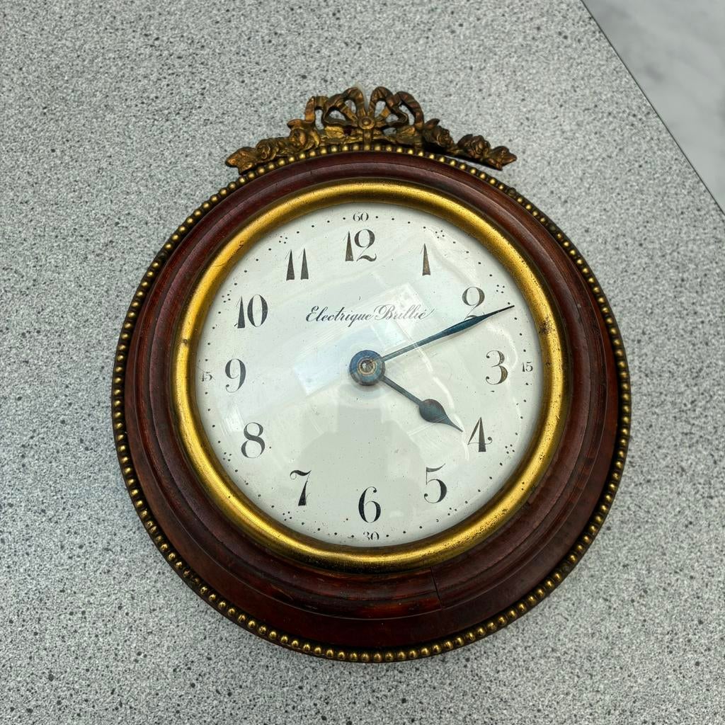 Antieke electrique Brillie, Antiek en Kunst, Antiek | Klokken, Ophalen of Verzenden