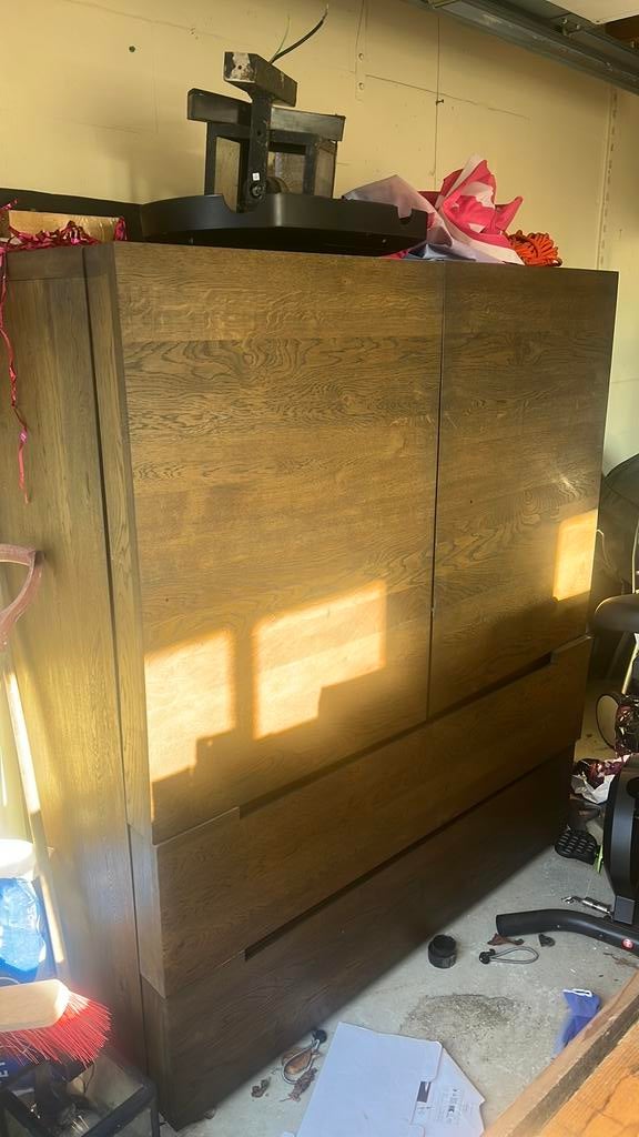 Kast, Ophalen, Gebruikt, Olijfhout