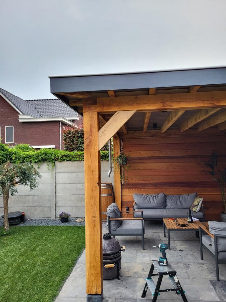 Loungeset jysk, Ophalen of Verzenden, Zo goed als nieuw, Veranda