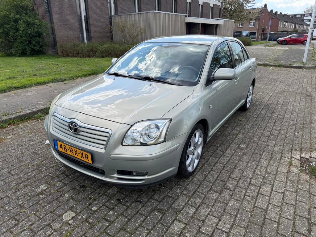 Toyota Avensis 2.0 16V Vvt-i SDN 2005 Groen, Ophalen of Verzenden
