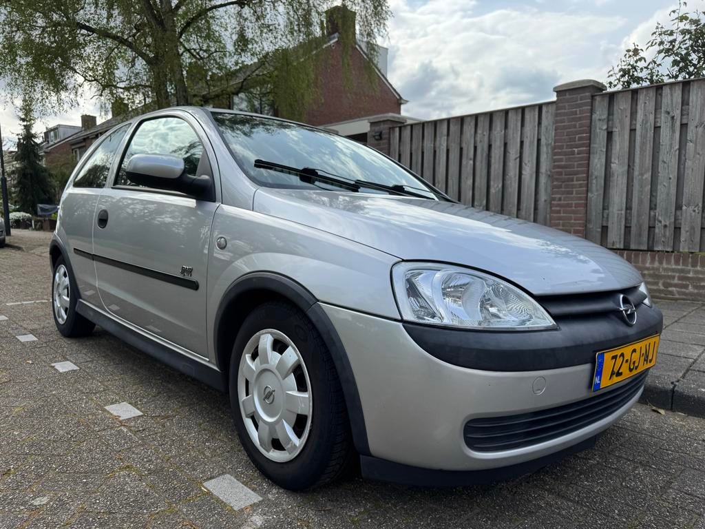 Opel Corsa 1.2 16V SPORT 3D 2000 Grijs, Auto's, Opel, Voorwielaandrijving, 74 pk, 31 €/maand, Origineel Nederlands