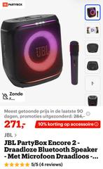 JBL PartyBox Encore 2 - Nieuw in doos, JBL, Overige typen, Nieuw, Ophalen of Verzenden