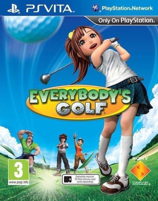 Everybody's Golf PS Vita, 1 speler, Ophalen of Verzenden, Zo goed als nieuw, Vanaf 3 jaar