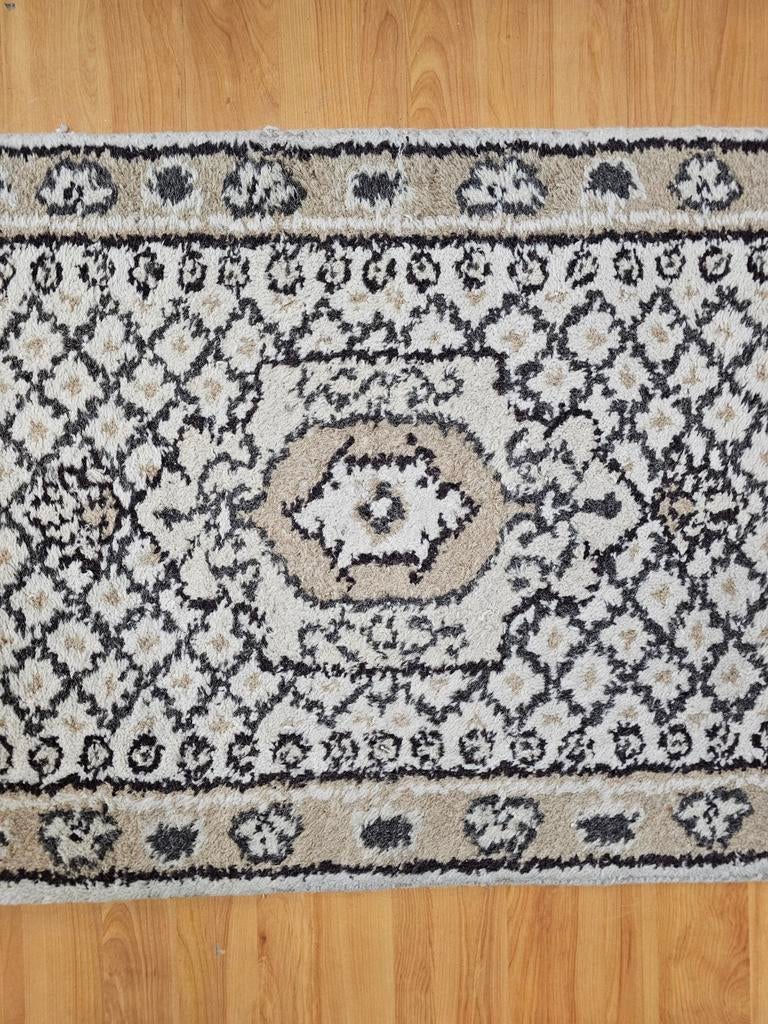Vintage oosters tapijt semi abstract patroon 133/60, Gebruikt, 100 tot 150 cm, Etten-Leur, DJT@dejuistetoon.eu