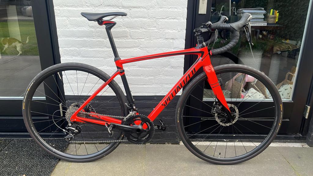 Specialized Roubaix racefiets 2018 maat 52, Fietsen en Brommers, Fietsen | Racefietsen, 28 inch, Gebruikt, Carbon, Heren