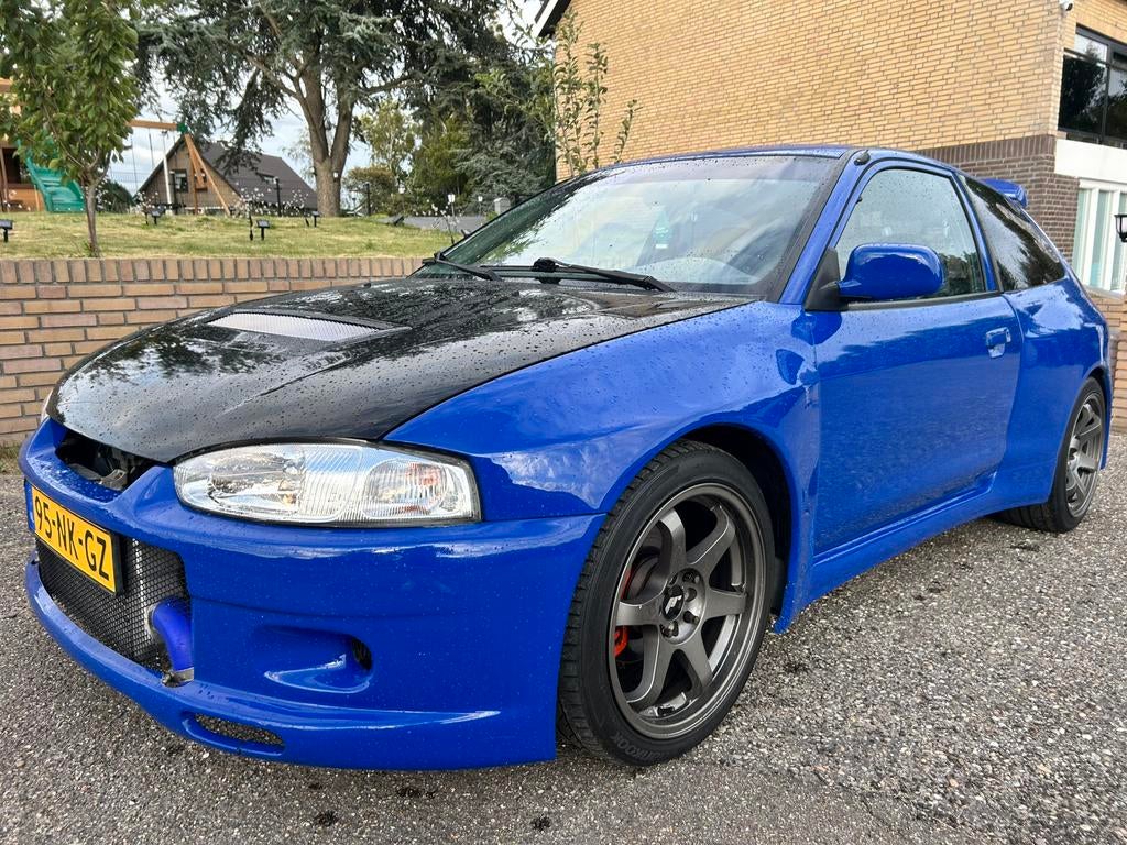 SR4X Ralliart Widebody EVO8 410PK 925KG Launch Control, Auto's, Voorwielaandrijving, 4 cilinders, Blauw, Colt