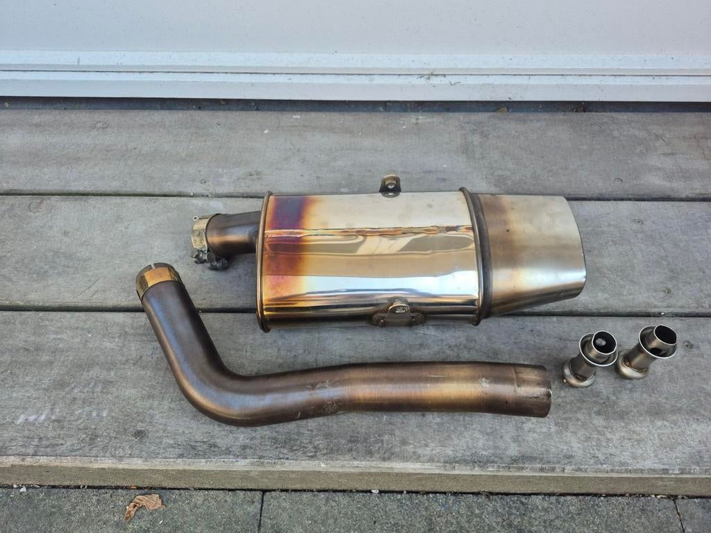 Micron uitlaat CBR600RR (2005 2006) 600rr 600 rr dyno sheet, Motoren, Ophalen of Verzenden, Gebruikt