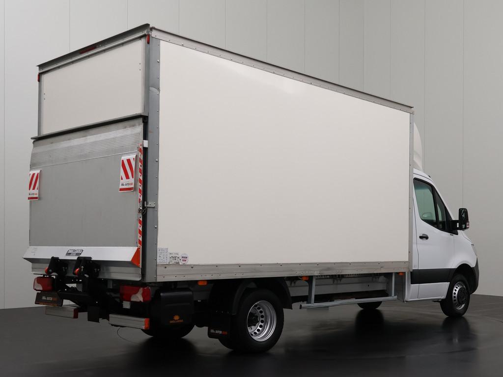 Mercedes-Benz Sprinter 515CDI 9G-Tronic Automaat Bakwagen+La, Automaat, Stof, Gebruikt, Zwart