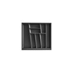 3x zo goed als nieuwe Kvik Bestekinzet 60 x 50cm Antraciet, Ophalen of Verzenden, Zo goed als nieuw