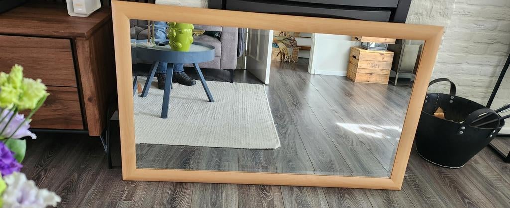 Spiegel, Huis en Inrichting, Woonaccessoires | Spiegels, Ophalen, Gebruikt, 125 cm of meer, Minder dan 100 cm
