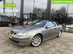 Saab 9-3 Cabrio 1.8t Vector|Leer|Airco, Auto's, Voorwielaandrijving, 1998 cc, Gebruikt, Zwart