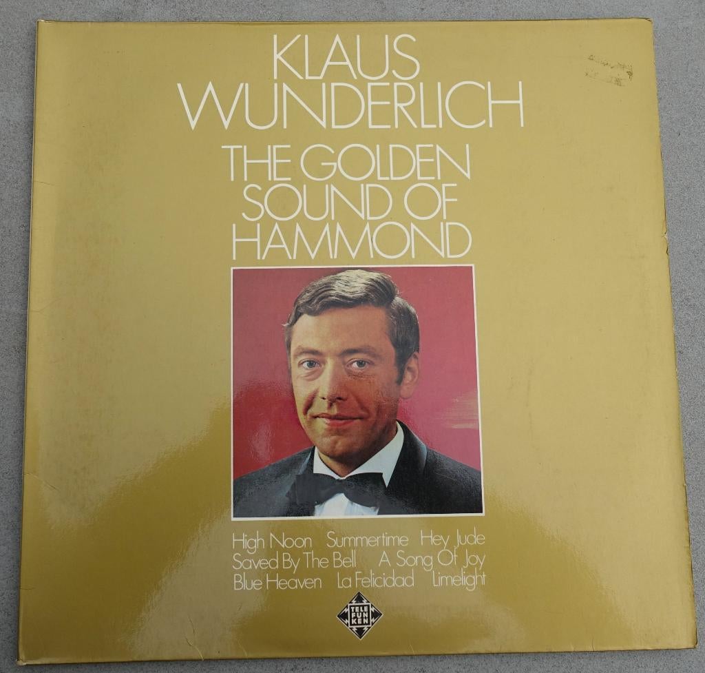 klaus wunderlich , die golden sound of hammond - LP, Cd's en Dvd's, Vinyl | Overige Vinyl, Ophalen of Verzenden, Zo goed als nieuw