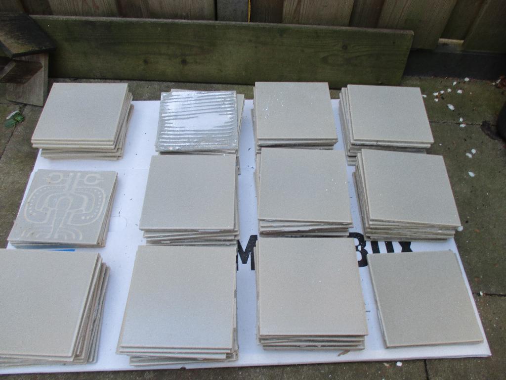 Vintage Mosa tegel 15x15 gebruikt en ongebruikt, Ophalen, Gebruikt, Minder dan 20 cm, Minder dan 20 cm