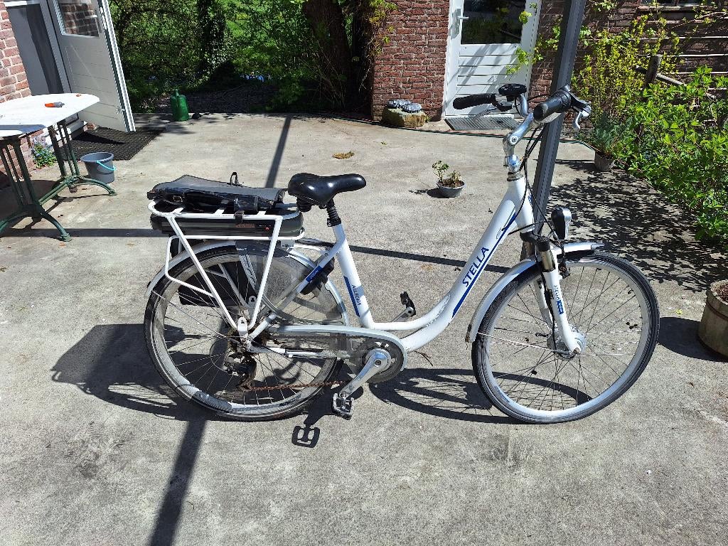 Stella Allegra elektrische fiets, Gebruikt, 55 tot 59 cm, 30 tot 50 km per accu, Ophalen