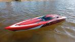 Rc speedboot Traxxas spartan Rc boat bitz, Ophalen, Zo goed als nieuw, 1:32 tot 1:50, Overige merken