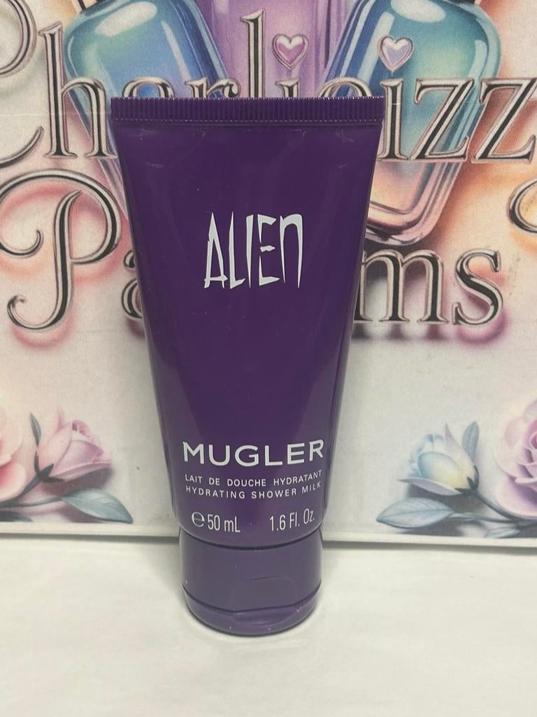 Mugler - alien shower milk 50ml, Ophalen of Verzenden, Nieuw, Bad & Douche