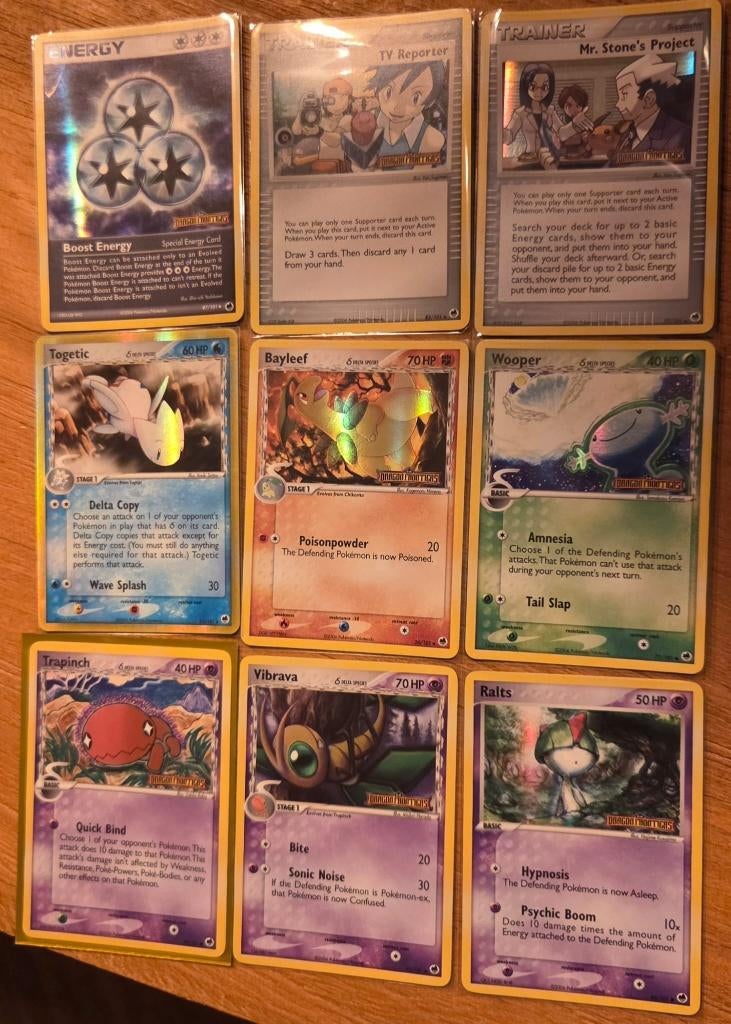 Pokémon TCG - EX Dragon Frontiers, Verzenden, Zo goed als nieuw, Meerdere kaarten, Foil