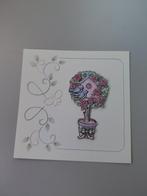 Opleg kaart - borduur - inclusief 3d plaatje - 40, Ophalen of Verzenden, Nieuw, Overige thema's