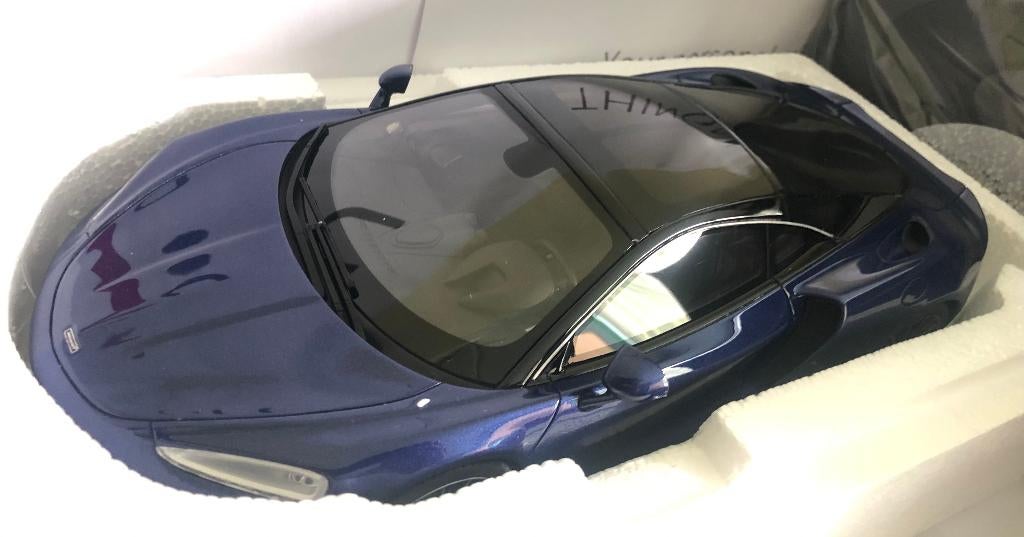 GT Spirit 1:18 McLaren GT blauw nieuw in verpakking, Hobby en Vrije tijd, Modelauto's | 1:18, Ophalen of Verzenden, Nieuw, Auto