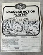 Star Wars vintage Dagobah Action Playset instructies, Ophalen of Verzenden, Gebruikt