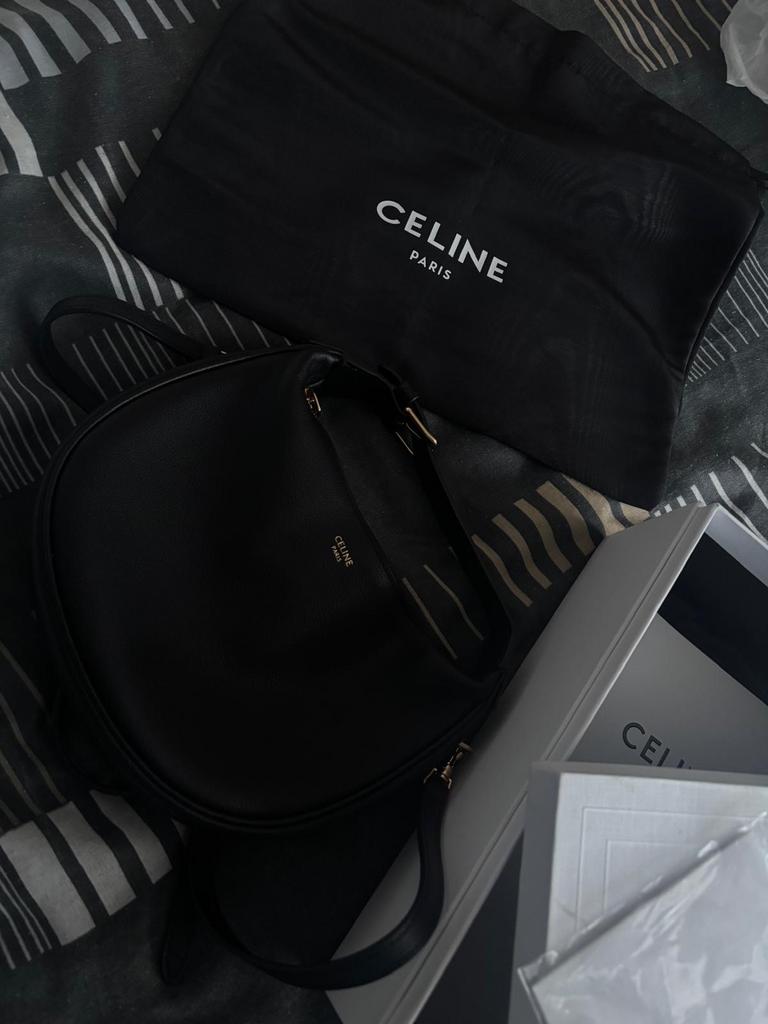 Céline tas - Zwart leer, Ophalen, Nieuw, Zwart, Handtas