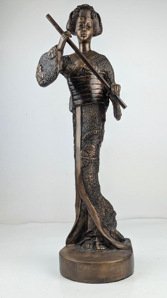 Beeld japanse Geisha, Antiek en Kunst, Kunst | Niet-Westerse kunst, Ophalen