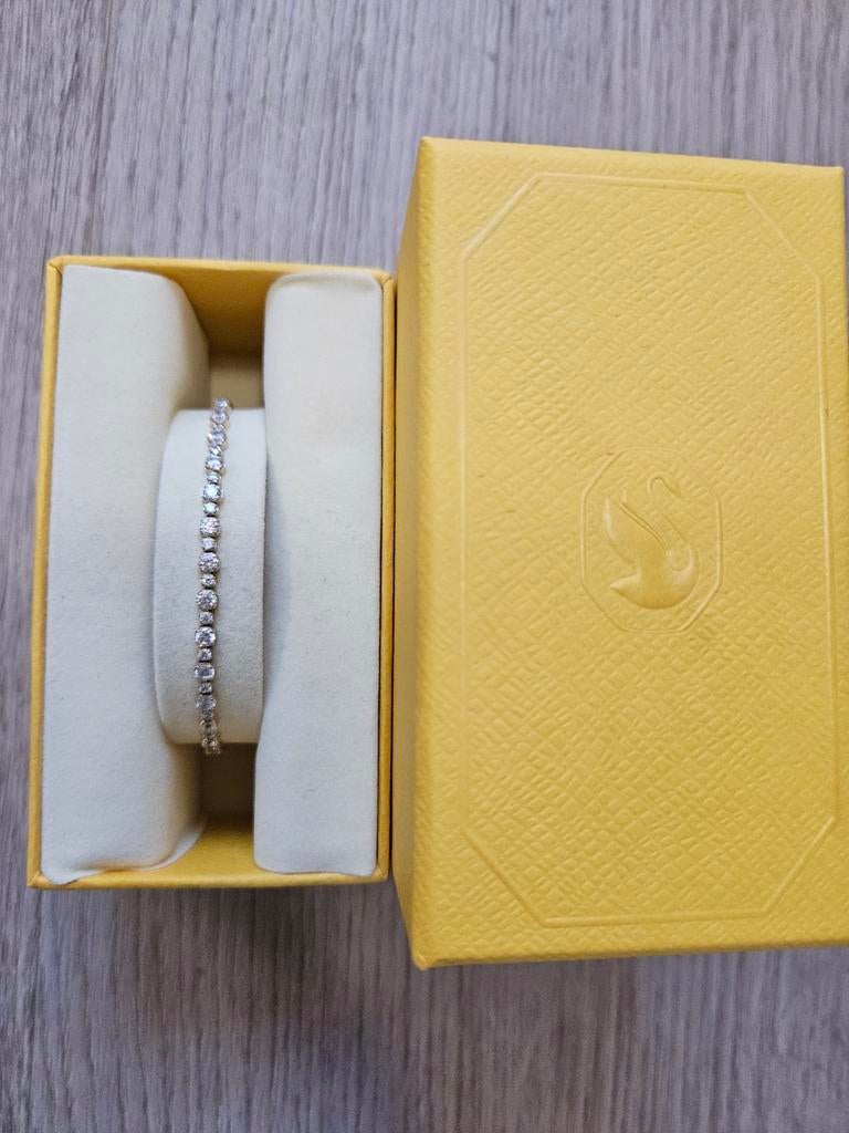 Swarovski armband, Sieraden, Tassen en Uiterlijk, Armbanden, Verzenden, Zo goed als nieuw, Zilver, Zilver