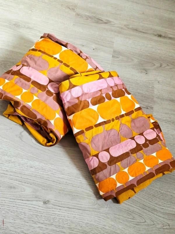 curtain, Huis en Inrichting, Stoffering | Gordijnen en Lamellen, Gebruikt, 100 tot 150 cm, Ophalen of Verzenden, Overige kleuren