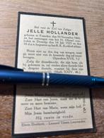 Hollander Jelle 1860 Franeker 1923 Dronrijp - 29336, Ophalen of Verzenden, Bidprentje