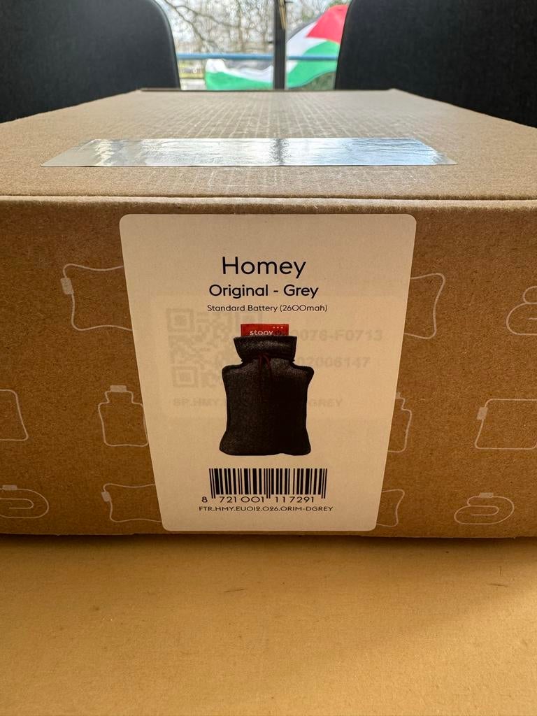 25x Stoov Homey Original - Grey (Nieuw in doos), Ophalen, Nieuw