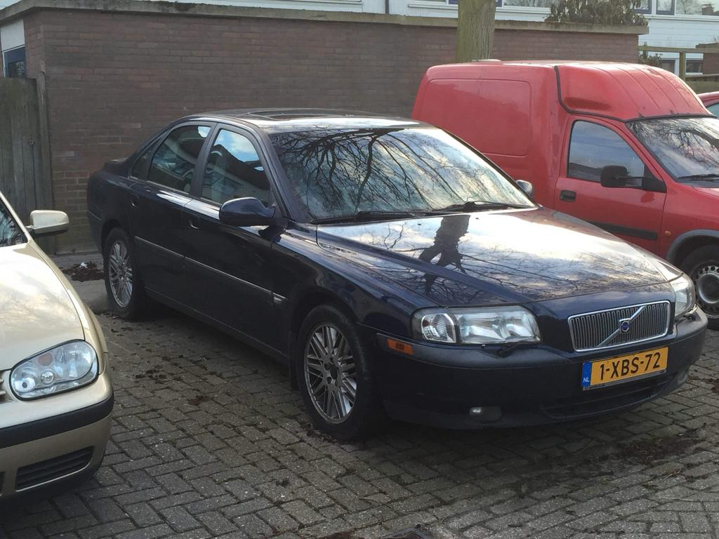 Volvo S80 2.8 T6 AUT 1999 Blauw, Auto's, Volvo, Particulier, S80, Benzine, Sedan, Automaat, Geïmporteerd, Blauw, Voorwielaandrijving