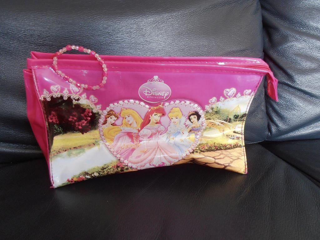 Toilettas met Princess, Ophalen of Verzenden, Gebruikt, Roze