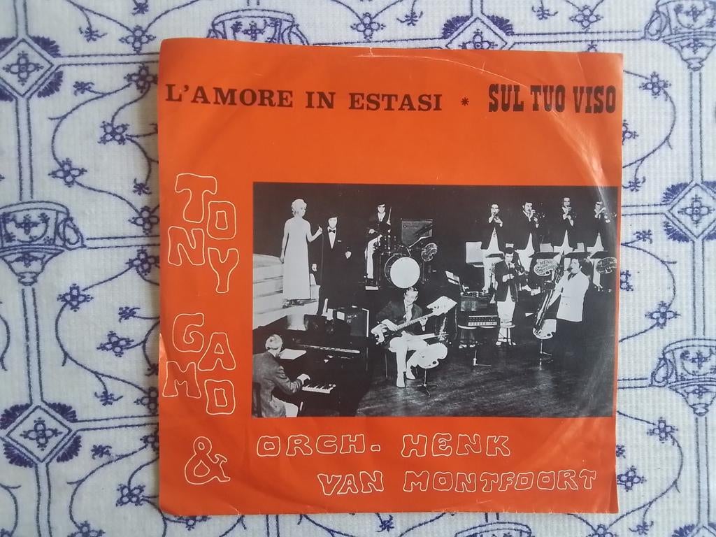 Tony gamo            L'amore in estasi, Ophalen of Verzenden, Zo goed als nieuw, Pop, Single