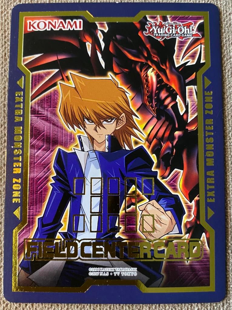 Yu-Gi-Oh! Joey & Red Eyes Black Dragon Fieldcenter Promo !, Hobby en Vrije tijd, Verzamelkaartspellen | Yu-gi-Oh!, Ophalen of Verzenden
