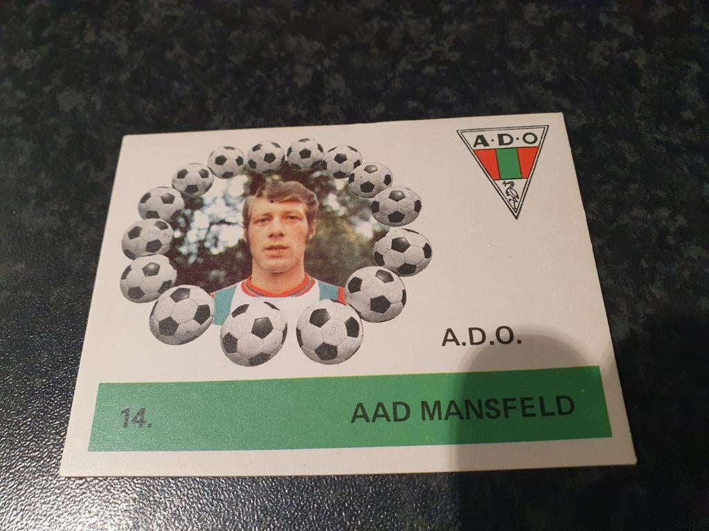 Monty Gum 1971 serie - Aad Mansfeld, Verzamelen, Ophalen of Verzenden, Nieuw, Overige binnenlandse clubs