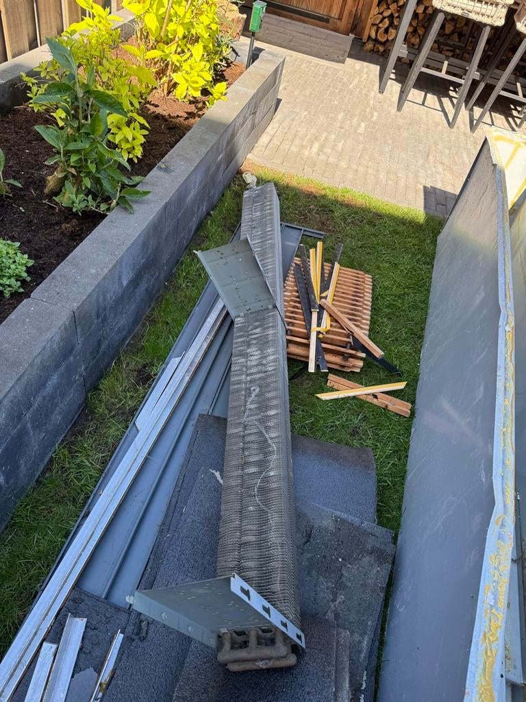 Convectorput oud ijzer, Doe-het-zelf en Verbouw, Verwarming en Radiatoren, Gebruikt, Overige typen, Minder dan 200 watt, 30 tot 80 cm