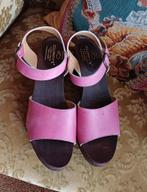 Nieuwe leren Clumpy's/Clumpy sandalen/schoenen maat 41, roze, Verzenden, Nieuw, Sandalen of Muiltjes, Roze